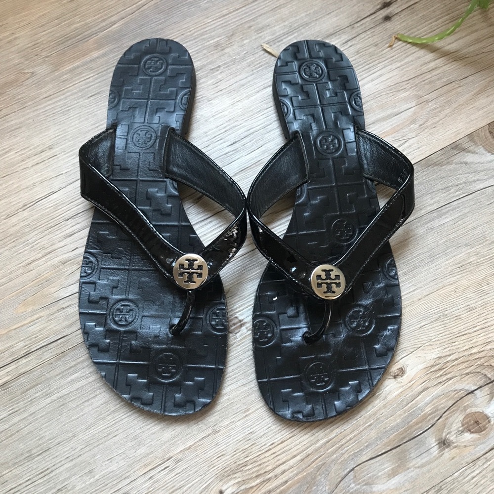 Black Tory Burch sandals